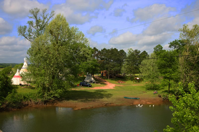View of Diamond John's from Bridge
